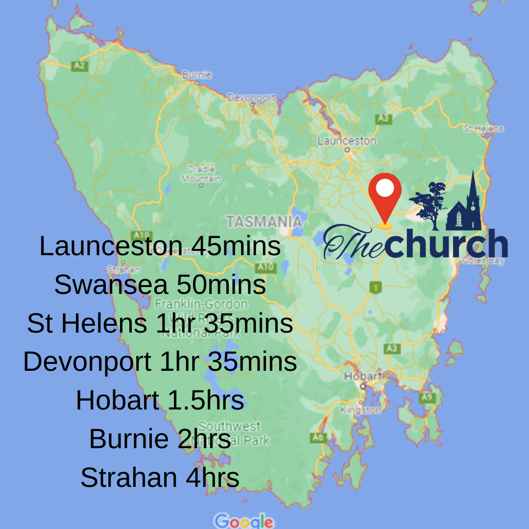 The Church Location Map The Church Location Map