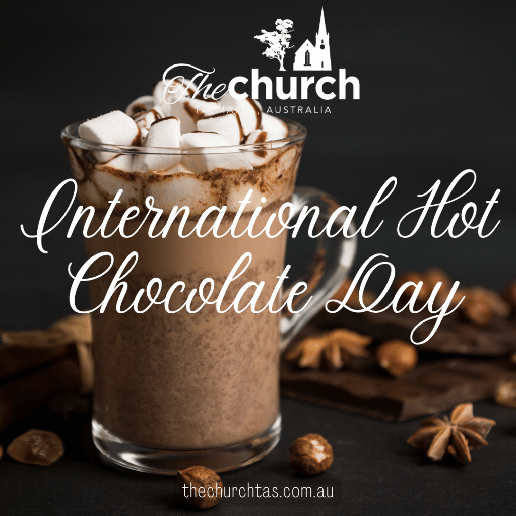 International Hot Chocolate Day 31 January yearly Tasmania Australia