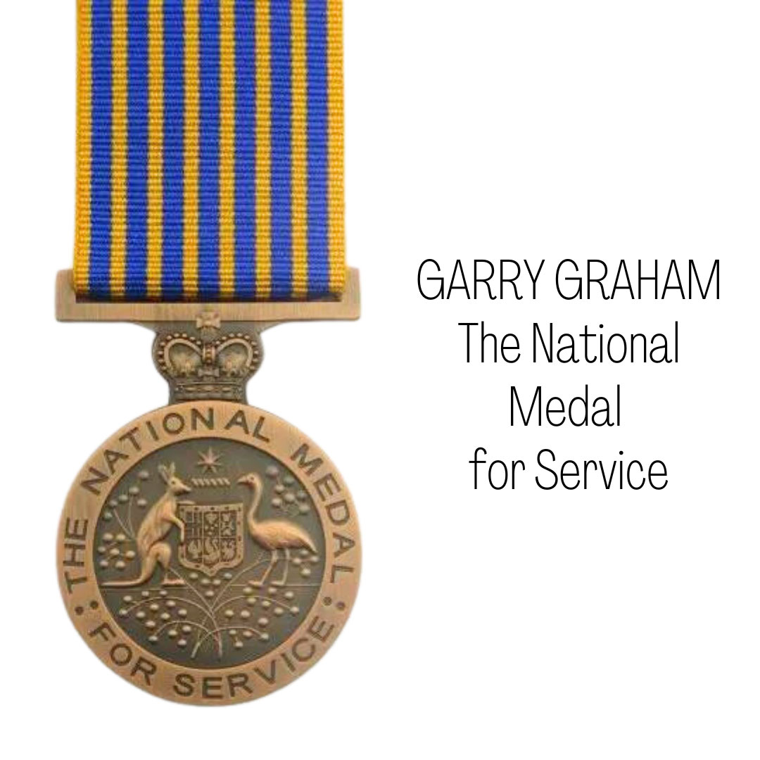 Garry Graham – Australian National Medal for Service