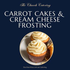 Carrot Cake with Cream Cheese Frosting Catering Campbell Town Tasmania