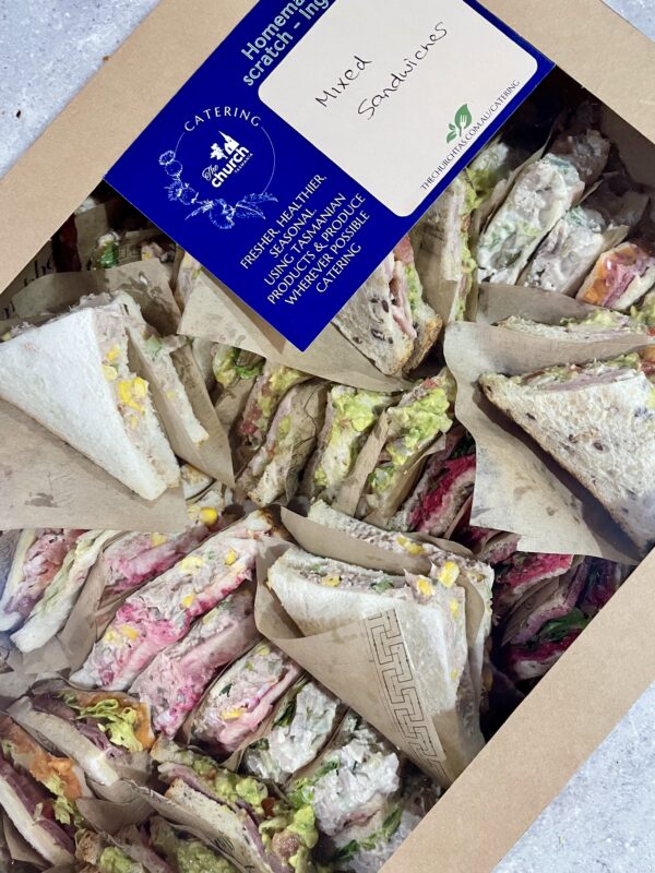 Vegetarian Sandwich Platter Campbell Town Tasmania meetings catering