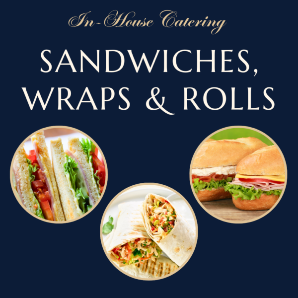 Mixed Sandwich, Wraps & Rolls catering Campbell Town The Church Tasmania