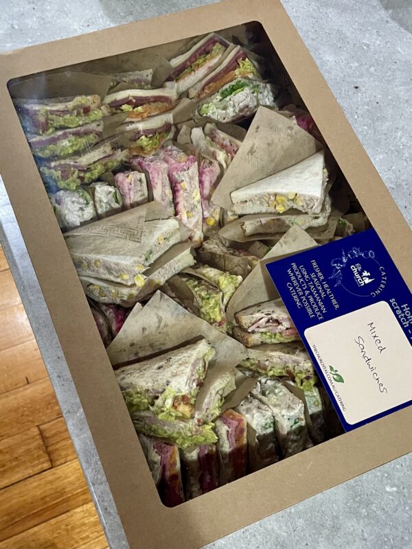 Vegetarian Sandwich Platter Campbell Town Tasmania meetings catering