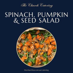 Spinach, Pumpkin & Seed Salad