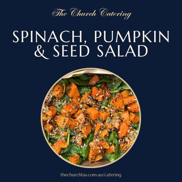 Spinach, Pumpkin & Seed Salad