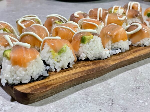 Smoked Salmon Sushi Bites Catering Campbell Town Tasmania