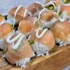 Smoked Salmon Sushi Bites Catering Campbell Town Tasmania
