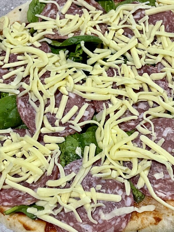 Salami Pizza Frozen Meals Campbell Town Tasmania