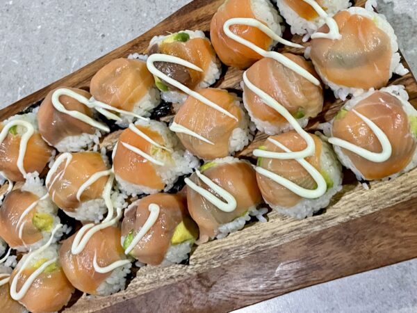 Smoked Salmon Sushi Bites Catering Campbell Town Tasmania