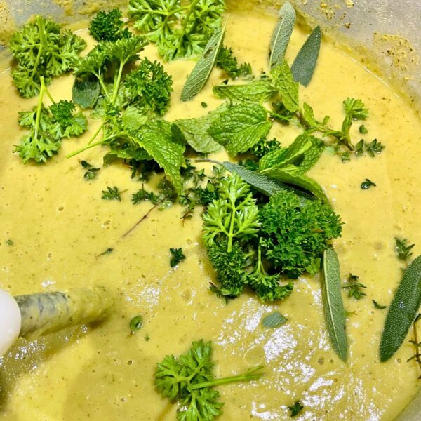 Broccoli, Red Lentil & 3 Cheese Soup (vegetarian & gf) - Image 3