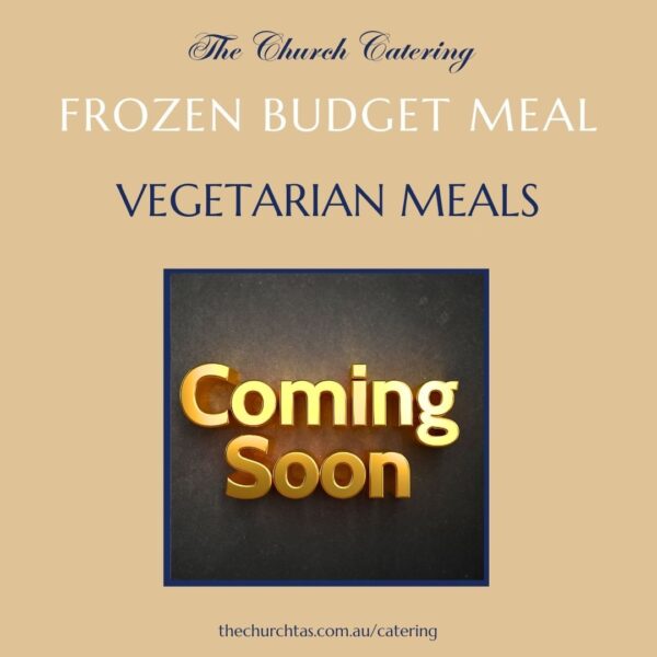 Frozen Budget Community Meals - VEGETARIAN MEALS - COMING SOON