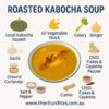Roasted Kabocha Soup with ingredients