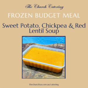 Sweet Potato, Chickpea & Red Lentil Soup Frozen Meals Campbell Town Tasmania