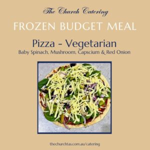 Vegetarian Pizza Frozen Meals Campbell Town Tasmania
