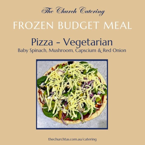 Vegetarian Pizza Frozen Meals Campbell Town Tasmania