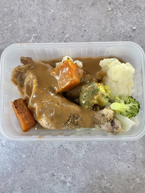 oast Chicken, Vegetables and Dianne Sauce Frozen Meals Campbell Town Tasmania