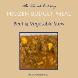 Beef & Vegetable Stew Frozen Meals Campbell Town Tasmania