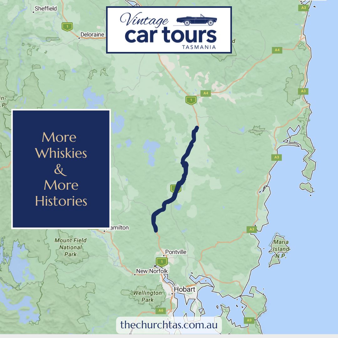 More Whisky, More History tour of Ross, Tunbridge, Oatlands and Kempton More Whisky, More History tour of Ross, Tunbridge, Oatlands and Kempton