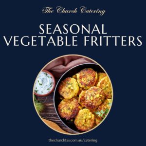 Seasonal Vegetable Fritters (vegetarian)