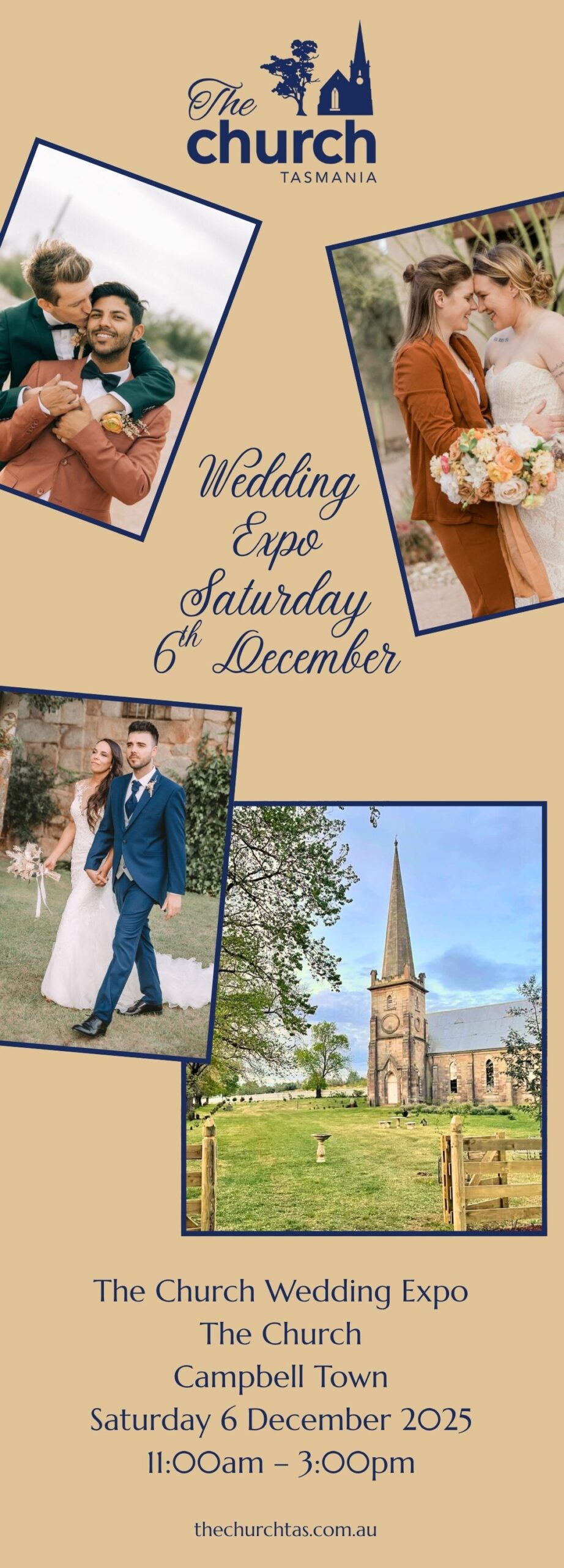 Wedding Expo at The Church Venue Hire. Wedding Tasmania