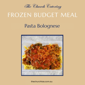 Pasta Bolognese Frozen Meals Campbell Town Tasmania