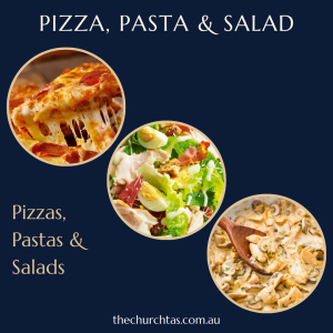 Homemade Pizzas, Pastas & Salads